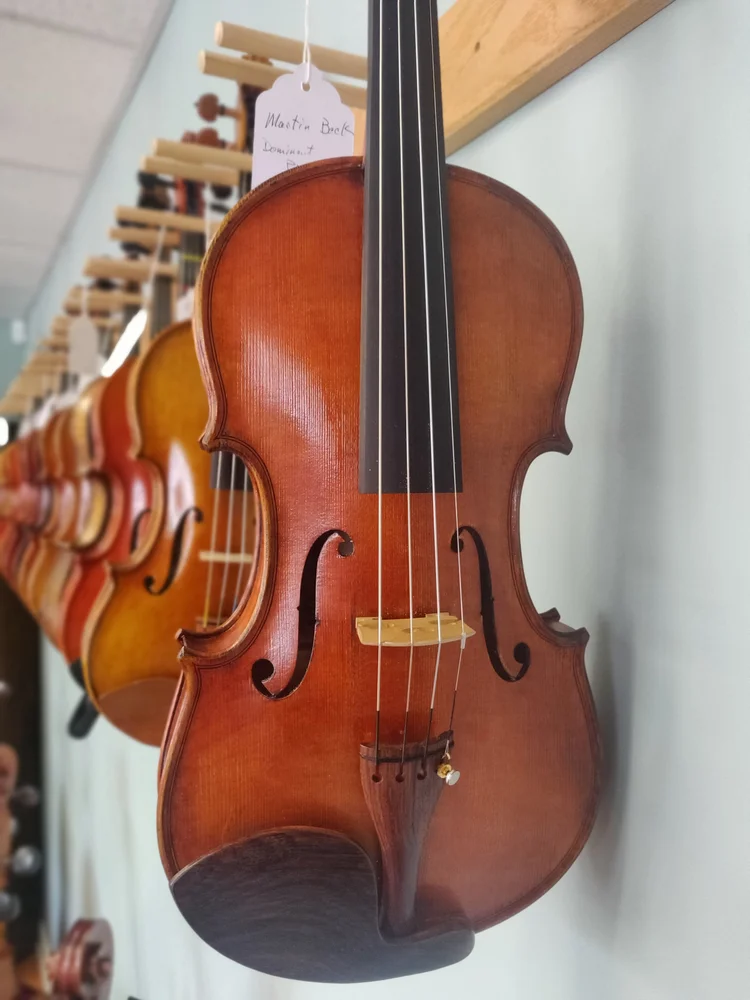 Violins & More of Lynchburg offers Martin Beck Step-Up Violins and Cellos.